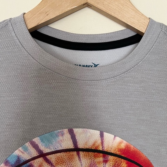 Old Navy Active Kids Go Dry XL 14-16 Youth Gray Basketball Sports Shirt - Picture 4 of 17